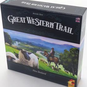 【中古】ボードゲーム グレート・ウエスタン・トレイル： ニュージーランド 英語版 (Great Western Trail： New Zealand)