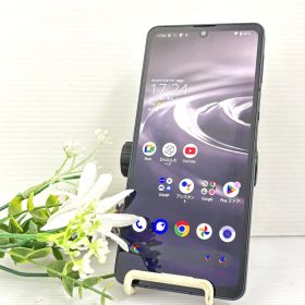 【良品 バッテリー良好】SHARP AQUOS sense 6S SHG07 64GB SIMフリー ブラック 動作品