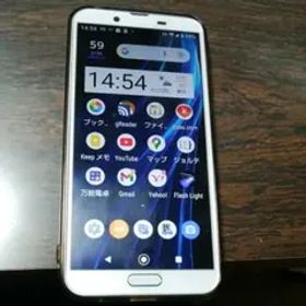 AQUOS SH-M08 ホワイトシルバー simフリー