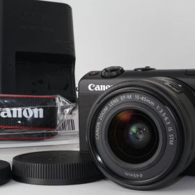 Canon ミラーレス一眼カメラ EOS M100 EF-M15-45 IS STM レンズキット(ブラック) EOSM100BK1545ISSTMLK