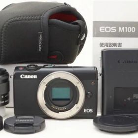 ☆極上美品☆ Canon キャノン EOS M100 EF-M 15-45 IS STM レンズキット ♯26020102
