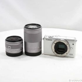 ソフマップ 〔中古品〕 EOS M100 ホワイト ダブルズームキット【344】