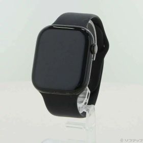 【中古】Apple(アップル) Apple Watch Series 10 GPS 46mm ジェットブラックアルミニウムケース ブラックスポーツバンド 【297-ud】