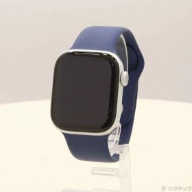 【中古】Apple(アップル) Apple Watch Series 10 GPS 42mm シルバーアルミニウムケース デニムスポーツバンド 【258-ud】