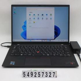 Lenovo ThinkPad X1 Carbon 9th Gen Core i5 1135G7 2.4GHz/8GB/256GB(SSD)/14W/WUXGA(1920x1200)/Win11 【549257327】