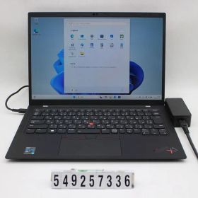 Lenovo ThinkPad X1 Carbon 9th Gen Core i5 1135G7 2.4GHz/8GB/256GB(SSD)/14W/WUXGA(1920x1200)/Win11 【549257336】