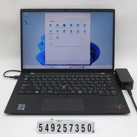 Lenovo ThinkPad X1 Carbon 9th Gen Core i5 1135G7 2.4GHz/8GB/256GB(SSD)/14W/WUXGA(1920x1200)/Win11 【549257350】