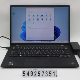 Lenovo ThinkPad X1 Carbon 9th Gen Core i5 1135G7 2.4GHz/8GB/256GB(SSD)/14W/WUXGA(1920x1200)/Win11 【549257351】