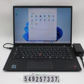 Lenovo ThinkPad X1 Carbon 9th Gen Core i5 1135G7 2.4GHz/8GB/256GB(SSD)/14W/WUXGA(1920x1200)/Win11 【549257337】