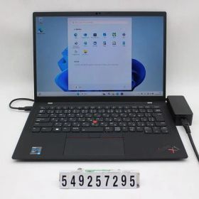 Lenovo ThinkPad X1 Carbon 9th Gen Core i5 1135G7 2.4GHz/8GB/256GB(SSD)/14W/WUXGA(1920x1200)/Win11 【549257295】