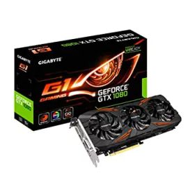 【中古】Gigabyte GeForce GTX 1080?g1?Gaming 8?GB gddr5?X VR Ready Windforce 3?X冷却システムグラフィックスカード