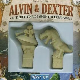 【中古】ボードゲーム チケット・トゥ・ライド アルヴィン＆デクスター 多言語版 (Ticket to Ride： Alvin ＆ Dexter)