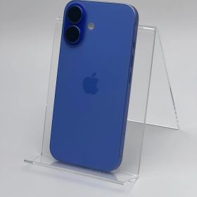 【中古B】iPhone 16 128GB ウルトラマリン バッテリー【100%】 【ネットワーク利用制限△】