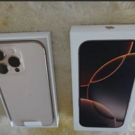 【中古美品】iPhone 16 Pro 128GB 96% デザートチタニウム