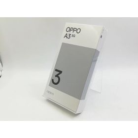 【未使用】Oppo ymobile 【SIMフリー】 OPPO A3 5G 4GB 128GB パープル【大宮東口】保証期間3ヶ月