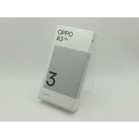 【未使用】Oppo ymobile 【SIMフリー】 OPPO A3 5G 4GB 128GB ブラック【神戸】保証期間3ヶ月