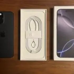 Apple iPhone 16 Pro Maxブラックチタニウム