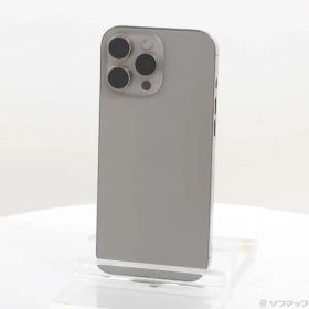 ソフマップ 〔中古品〕 iPhone16 Pro Max 256GB ナチュラルチタニウム MYWK3J／A SIMフリー【305】