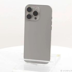 ソフマップ 〔中古品〕 iPhone16 Pro Max 256GB ナチュラルチタニウム MYWK3J／A SIMフリー【344】