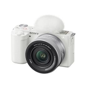 SONY ソニー デジタル一眼カメラ α アルファ VLOGCAM ZV-E10 パワーズームレンズキット ZV-E10K-W ホワイト