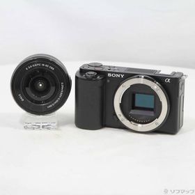 〔中古〕SONY(ソニー) VLOGCAM ZV-E10L パワーズームレンズキット ブラック〔262-ud〕