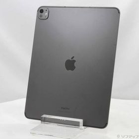 【ほぼ新品・本体のみ】APPLE iPad Pro 2024 1TB 13インチ Wi-Fi+Cellular Nano-textureディスプレイガラス搭載 MWRY3J/A [スペースブラック]中古