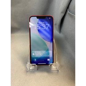 美品 国内版 SIMフリー iPhone13 256GB レット色 (スマートフォン本体)
