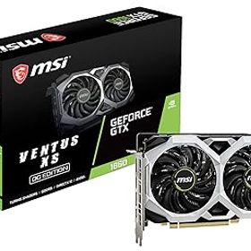 【中古】MSI GeForce GTX 1660 VENTUS XS 6G OC グラフィックスボード VD7292