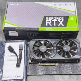 PNY GeForce RTX 3070 8GB 動作確認済 グラフィックボード