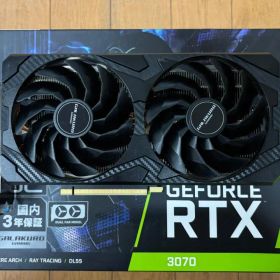 中古 玄人志向GG-RTX3070-E8GBOCDF非LHR-3014
