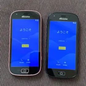 docomo F-03K らくらく スマートフォン 2台セット