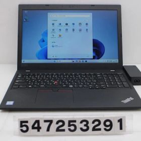 Lenovo ThinkPad L590 Core i3 8145U 2.1GHz/8GB/256GB(SSD)/15.6W/FWXGA(1366x768)/Win11 【547253291】