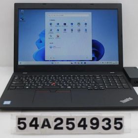 Lenovo ThinkPad L590 Core i5 8265U 1.6GHz/8GB/256GB(SSD)/15.6W/FWXGA(1366x768)/Win11 【54A254935】