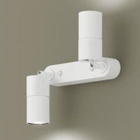 パナソニック LEDスポットライト 直付 XSZP7305NCB1(LGS9303+LLD3400NCB1+LLD2400NCB1)(調光:ライコン別売)(昼白色)拡散100形x1,60形x1 電気工事必要 Panasonic