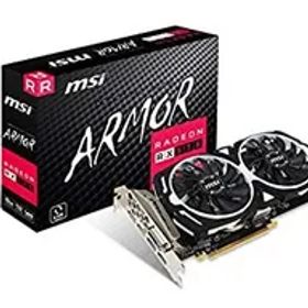 【中古-非常に良い】 MSI Radeon RX 570 ARMOR 8G J グラフィックスボード VD7195