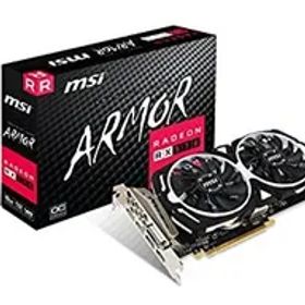 【中古】「非常に良い」MSI Radeon RX 570 ARMOR 8G OC グラフィックスカード