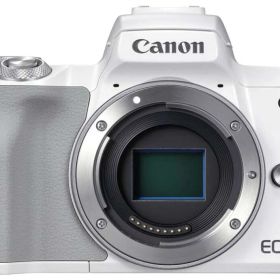 【中古】Canon キヤノン EOS Kiss M2 ボディ ホワイト