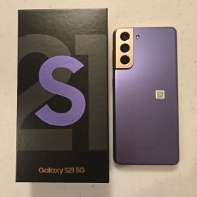 Galaxy S21 SCG09 SIMフリー バッテリー80%以上