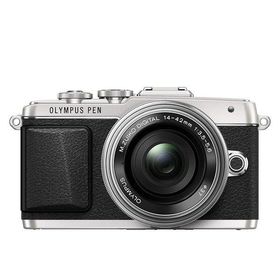 【中古】オリンパス OLYMPUS E-PL7 14-42mm EZレンズキット シルバー