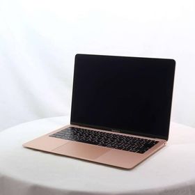〔中古〕Apple(アップル) MacBook Air 13.3-inch Mid-2019 MVFN2J／A Core_i5 1.6GHz 8GB SSD256GB ゴールド 〔10.15 Catalina〕〔196-ud〕