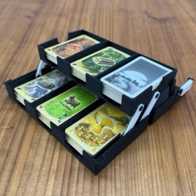 カタン 資源、発展カードの収納ケース 自作