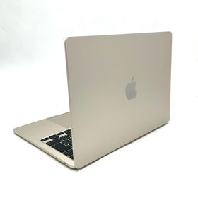 【全額返金保証】【最速発送】Apple MacBook Air 13.6インチ 2024 Apple M3 16GB 256GB スターライト 100% 超美品 動作確認済