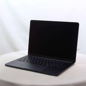 〔中古〕Apple(アップル) MacBook Air 13.6-inch Late-2024 MC8K4J／A Apple M3 8コアCPU_8コアGPU 16GB SSD256GB ミッドナイト 〔15.3 Sequoia〕〔377-ud〕