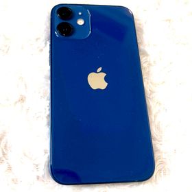 アイフォーン(iPhone)のiPhone 12mini ブルー SIMフリー 本体 64GB(スマートフォン本体)