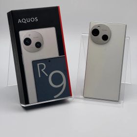 【中古B】AQUOS R9 SH-M28 ホワイト SIMフリー 白ロム