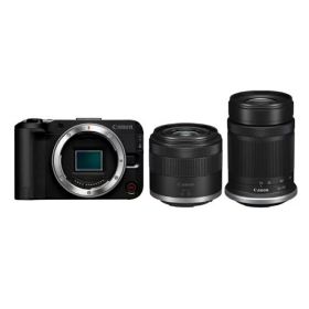 キヤノン(Canon） EOS R50 V ダブルズームキット ブラック Vlog 動画撮影