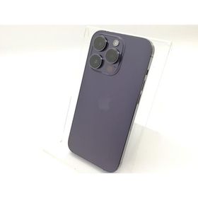 【中古】Apple 国内版 【SIMフリー】 iPhone 14 Pro 512GB ディープパープル MQ283J/A【高崎モントレー】保証期間１ヶ月【ランクC】