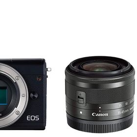 【中古】Canon キヤノン EOS M100 ダブルズームキット ブラック