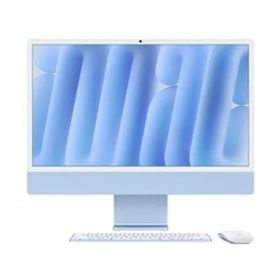 Mac デスクトップ アップル / APPLE iMac 24インチ Retina 4.5Kディスプレイモデル M4チップ 8コアGPU 256GB SSD 16GBメモリ MWUF3J/A [ブルー] 【キャンセル不可・北海道沖縄離島配送不可】 0057-4549995507096-ds