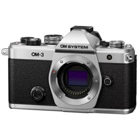 OM SYSTEM OM-3 ボディ シルバー ミラーレス一眼デジタルカメラ OM3BODYSLV